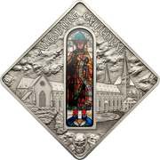 10 Dollars Augsburg Cathedral, Palau, 2012 reverse image