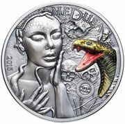 10 Dollars Medusa, Palau, 2015 reverse image