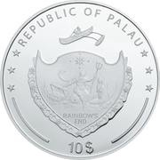 10 Dollars The Hand of Fatima obverse image