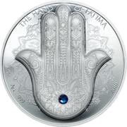 10 Dollars The Hand of Fatima, Palau, 2016 reverse image