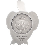 10 Dollars Sea Turtle obverse image