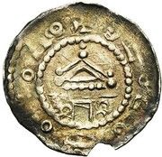 Penny / Denier - Henry of Verdun Liege reverse image