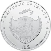 10 Dollars Pink Rose obverse image