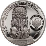 10 Dollars Chinese Guardian Lions: Male obverse image