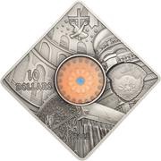 10 Dollars Sanctuary of the Holy Sepulchre obverse image