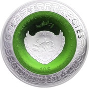 10 Dollars Area 51 obverse image