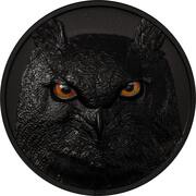 10 Dollars Eagle Owl, Palau, 2021 reverse image