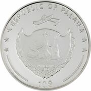 10 Dollars Lotus obverse image
