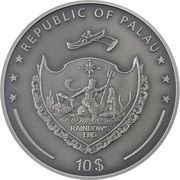 10 Dollars A Trip to the Moon obverse image