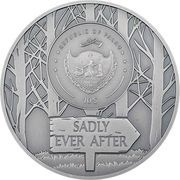10 Dollars Beauty and the Beast obverse image