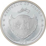 10 Dollars Desert obverse image