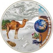 10 Dollars Desert, Palau, 2022 reverse image