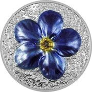 10 Dollars Forget-me-not, Palau, 2023 reverse image