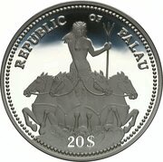 20 Dollars United Nations 50th Anniversary obverse image