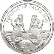 20 Dollars Dolphin obverse image