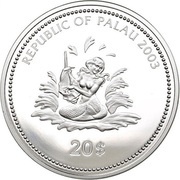 20 Dollars Anemonefish obverse image