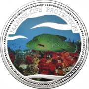 20 Dollars Anemonefish, Palau, 2003 reverse image