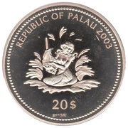 20 Dollars Anemonefish obverse image