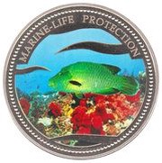 20 Dollars Anemonefish, Palau, 2003 reverse image