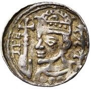 Penny / Denier - Rudolph of Zaeringen, in Emperor's name Maastricht, key obverse image