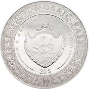 20 Dollars Birth of Venus obverse image