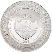 20 Dollars Mona Lisa obverse image