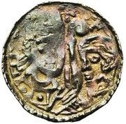 Penny / Denier - Rudolph of Zaeringen Liege, perron obverse image