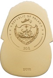 20 Dollars Tutankhamun's Mask obverse image
