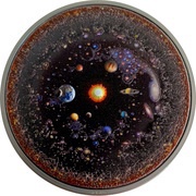 20 Dollars The Universe, Palau, 2019 reverse image