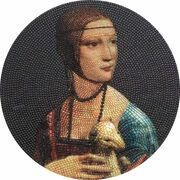 20 Dollars Lady with an Ermine, Palau, 2020 reverse image