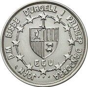 20 Diners - Joan Martí i Alanis Customs Union obverse image