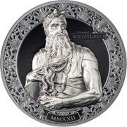 20 Dollars Moses, Palau, 2022 reverse image