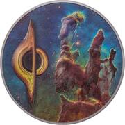 20 Dollars Pillars of Creation and Black Hole, Palau, 2022 reverse image