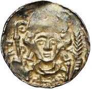 Penny / Denier - Rudolph of Zaeringen Maastricht, church obverse image
