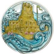 20 Dollars Sandcastle, Palau, 2023 reverse image