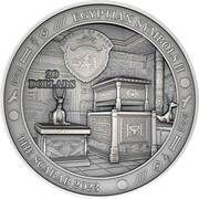 20 Dollars Scarab obverse image