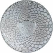 20 Dollars Taj Mahal obverse image