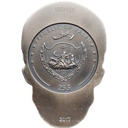 25 Dollars Big Skull obverse image