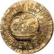 25 Dollars Tiki Viracocha, Palau, 2023 reverse image