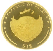 50 Dollars Japanese battleship Yamato obverse image