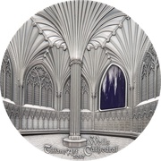 50 Dollars Wells Cathedral, Palau, 2017 reverse image