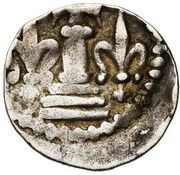 Penny / Denier - Robert of Thourotte Huy, Belgium, 1240-1246 reverse image