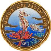 200 Dollars Marine Life Protection, Palau, 1995 reverse image