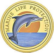 200 Dollars Marine Life Protection, Palau, 1998 reverse image