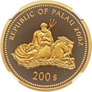 200 Dollars Fish with glitters obverse image