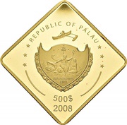 500 Dollars Yamato obverse image