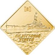 500 Dollars RN Vittorio Veneto, Palau, 2011 reverse image