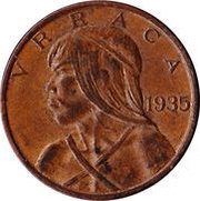 1 Centésimo reverse image