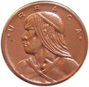 1 Centésimo Copper Plated Zinc reverse image