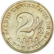 2½ Centésimos reverse image